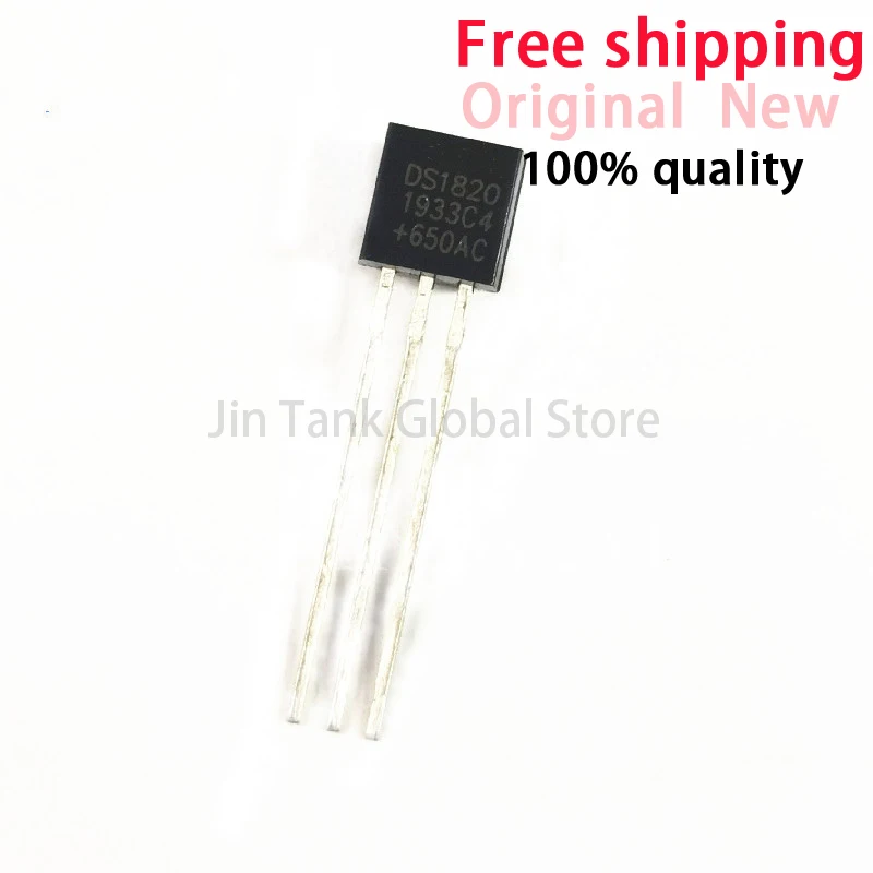 DS18S20 DS1820 18S20 TO-92 temperature sensor imported original authentic