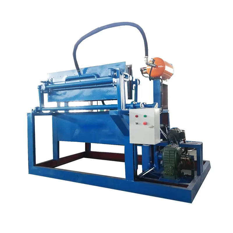 High productivity Plastic Quail Egg Tray Making Machine Portable Automatic Egg Tray Machine Hot Press Machine Production Line