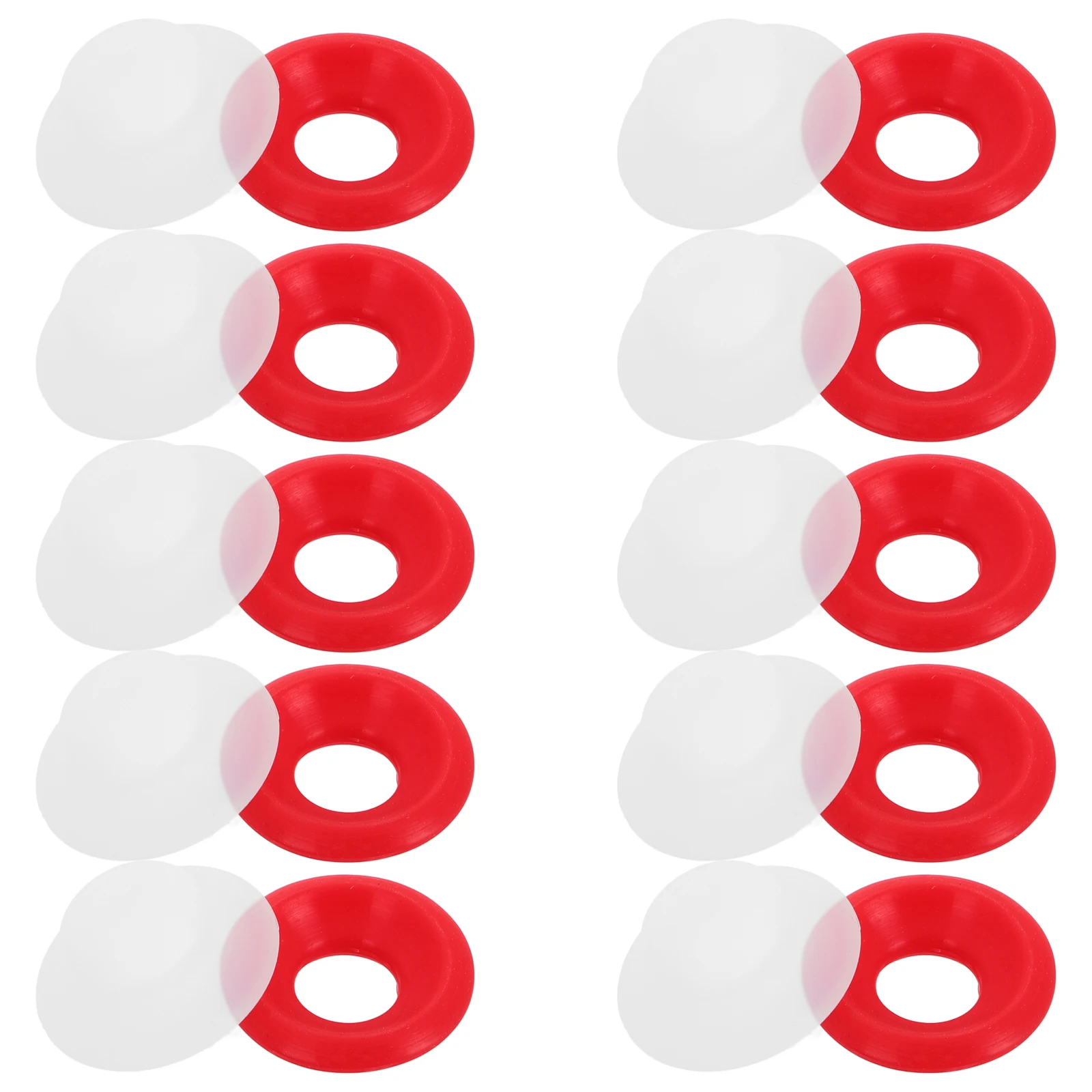 

20 Pcs Gasket Hat Shaped Swing Top Washers Enzyme Bottle Silica Gel Grolsch Gaskets