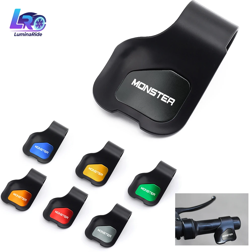 

Клипса-фиксатор для ручки газа (помощник) для Ducati Monster 821 695 696 797 1200 1200S 1100 1100S – экономия усилий, усилитель руля