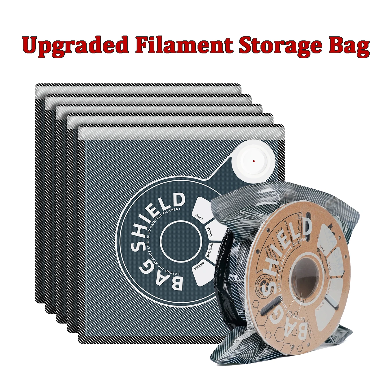 Petg Filament - 2.0 Upgraded Filament Storage Bag PLA