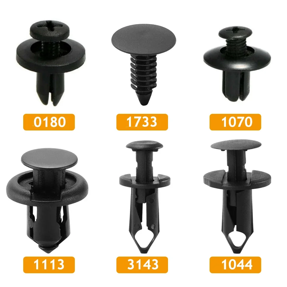 6 Size 60Pcs Auto Fastener Clips for Toyota Land Cruiser Prado FJ 150