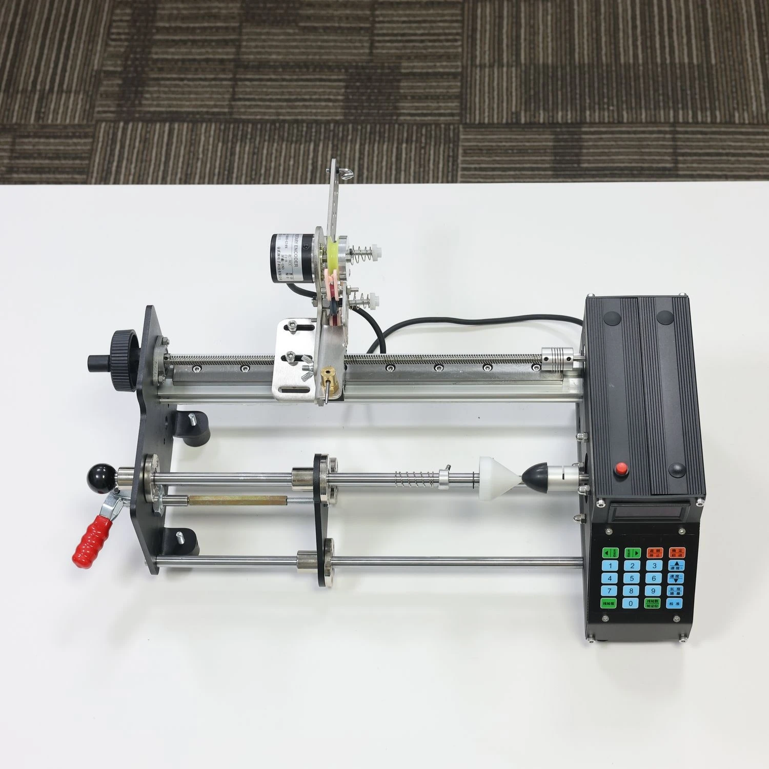 PWD-M-15 ultra-high-speed flat wire winding machine for batch winding of enameled wire, copper wire and fishing wire