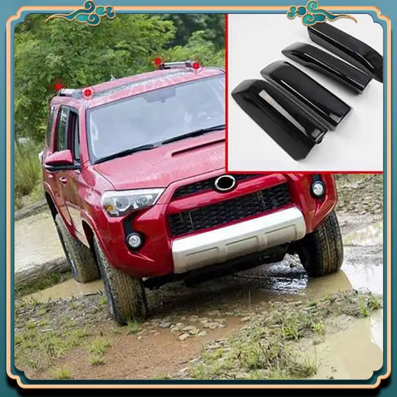 

Latest End Cap Protective Cover Shell Roof Rack Cover Car Fits For Toyota Supra 4Runner 2010-2018 Accessories Parts