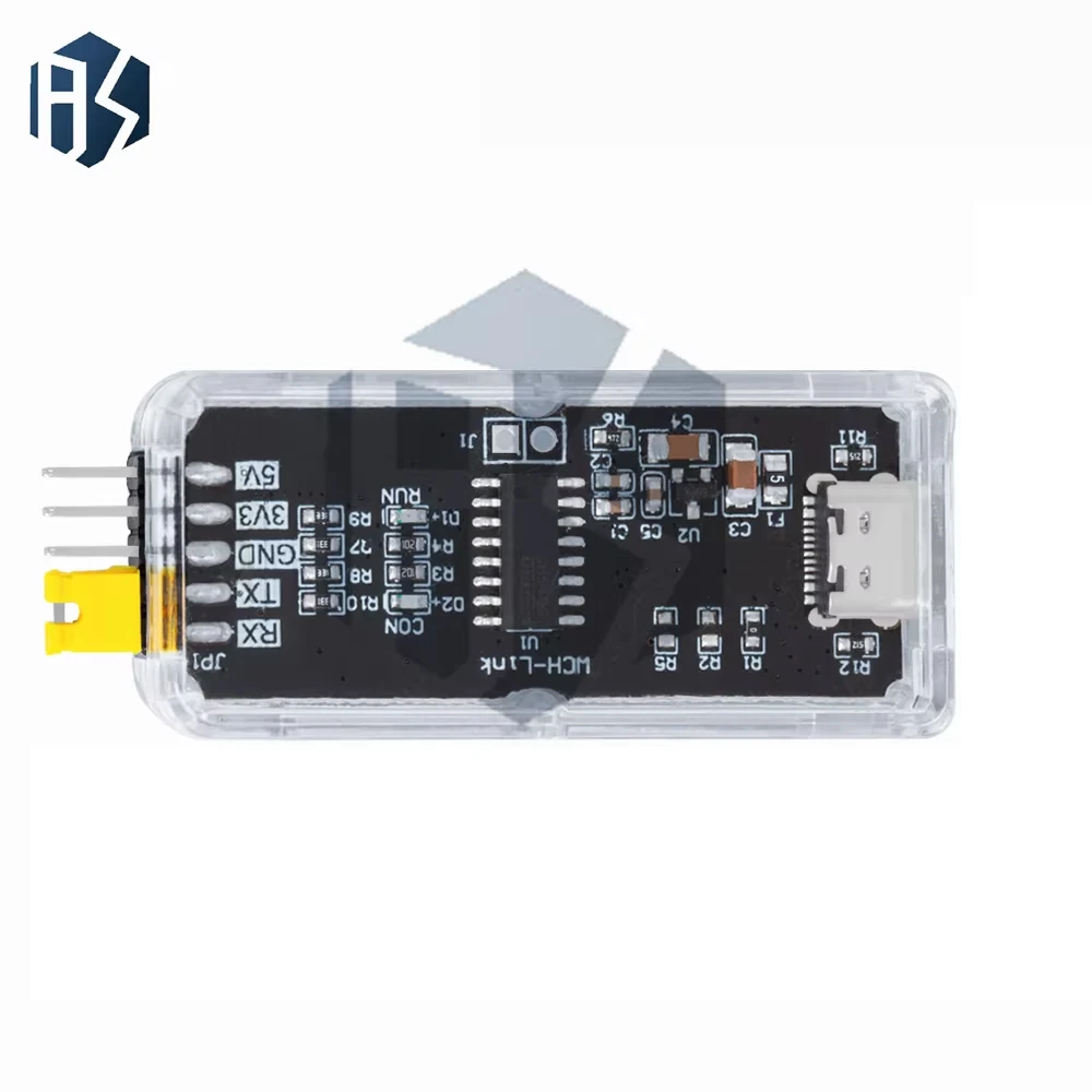 ‌ مصحح الأخطاء WCH-Link Pro USB-C - محاكي CMSIS-DAP للكشف التلقائي 3.3 فولت/5 فولت لـ RISC-V & ARM (SWD/JTAG) |   OpenOCD/TelinkSDKSuppor