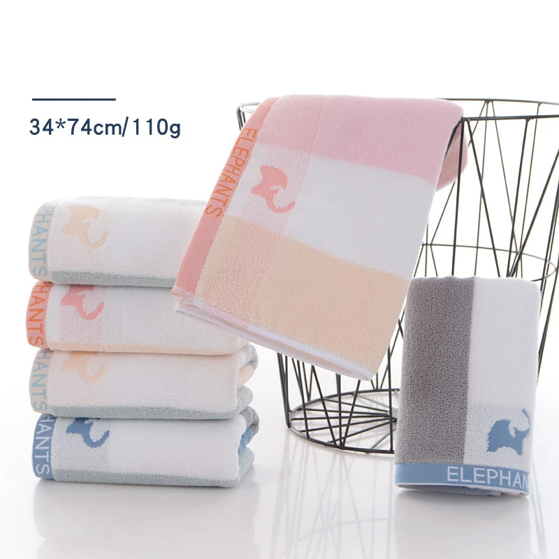 Soft Cotton Baby Towels Cartoon Children Bath Towel Newborns Handkerchief Bathing Face Washcloth Shower Towel for Kids 50x25cm