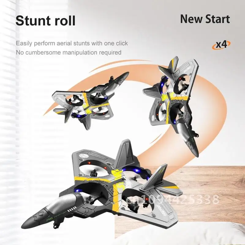 4DRC V17 RC Plane 2.4G Radio Control Fighter Hobby Plane Glider Airplane EPP Foam Remote Control Airplane RC Drone Kids Toys