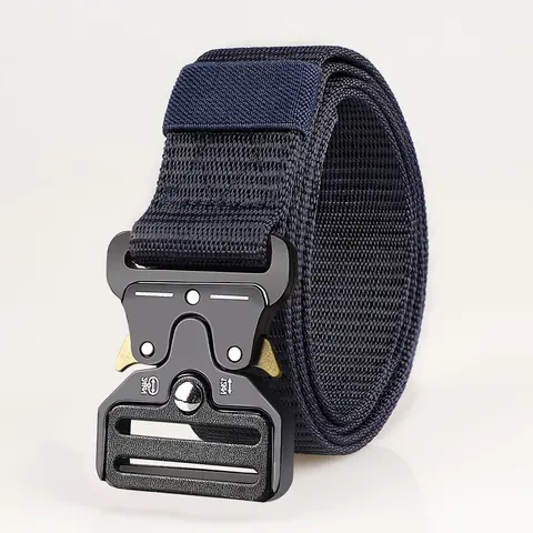 बहुमुखी पुरुषों के सामरिक बेल्ट - टिकाऊ, समायोज्य डिज़ाइन - आउटडोर खेल प्रेमियों के लिए, पैंट जींस के साथ पहनें, पुरुषों और महिलाओं के लिए 8 best sales खेल बेल्ट - №8