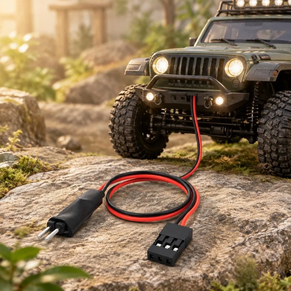 with 175mm Wire RC LED Light Controller Switch 5V-7V Three Lighting Modes Three Modes Light Controller Switch Toy Car Parts
