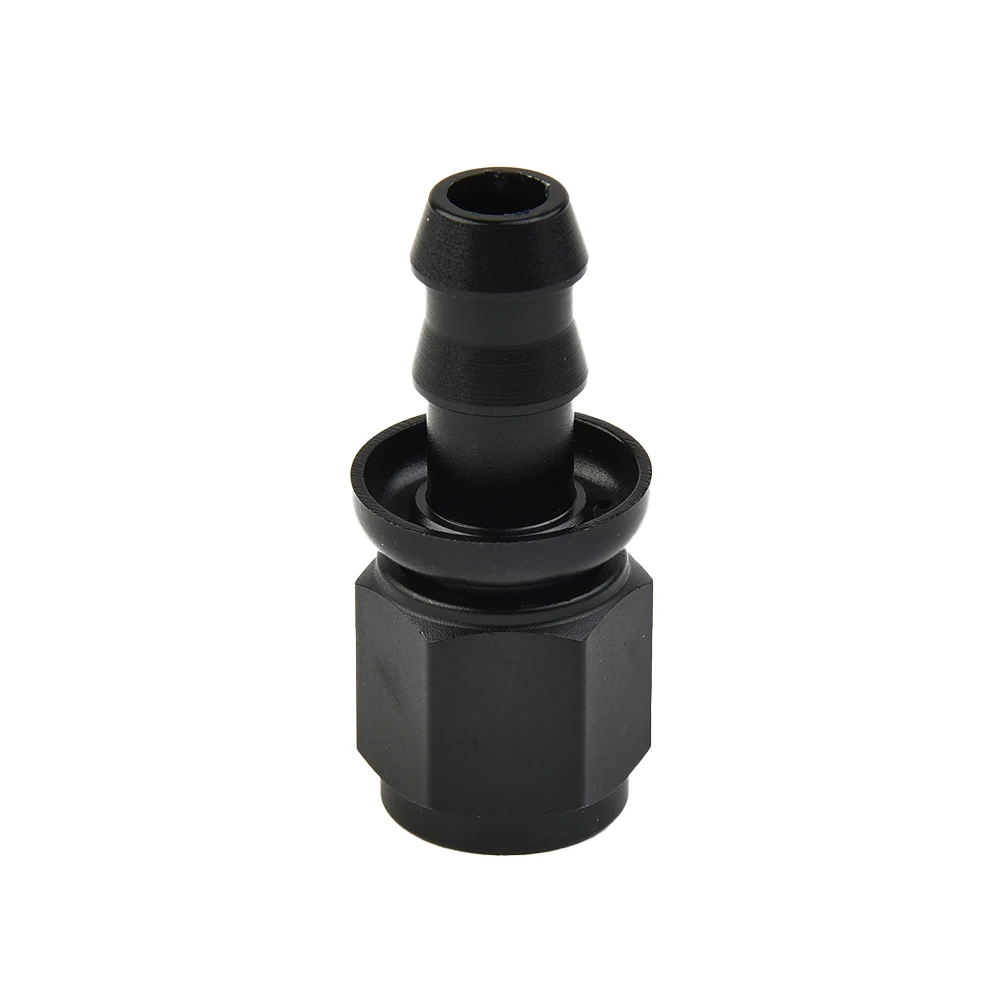 Black Adapter Swivel Fitting Replacement Straight 6AN AN6 Female To 3/8” Accessories Aluminum Alloy Push On Hot Sales