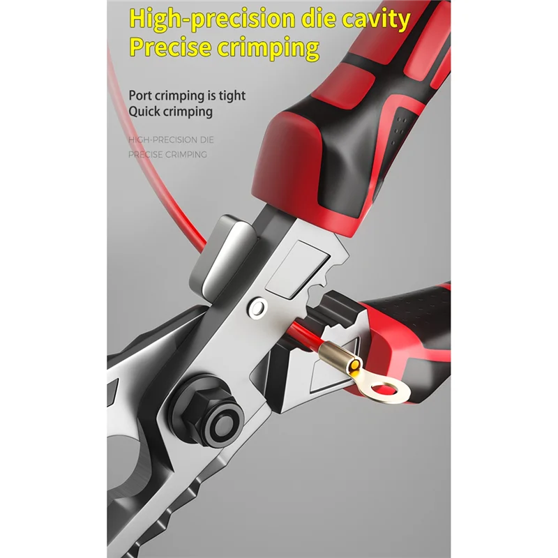 【RECOMENDAR】كابل لأداة قطع الصفائح المعدنية، مقص كهربائي متعدد الوظائف، أداة قطع الأسلاك مع مفتاح ربط فو #2