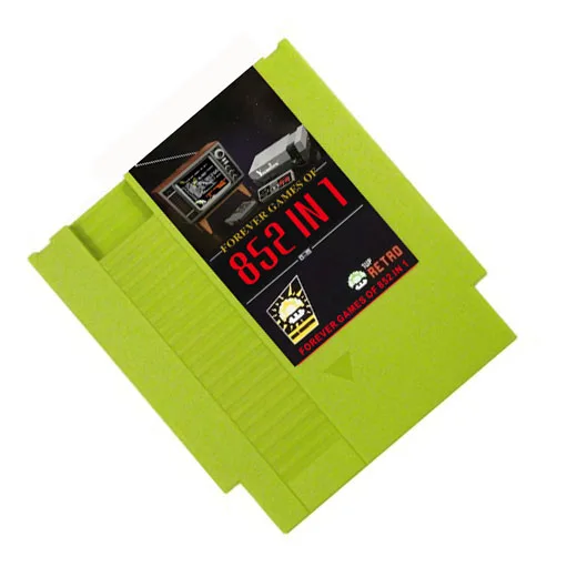 THE NEWES 2023 FOREVER GAMES OF NES 852 in 1 Game Cartridge for NES Console, total 852 games 1024MBit Flash Chip in use