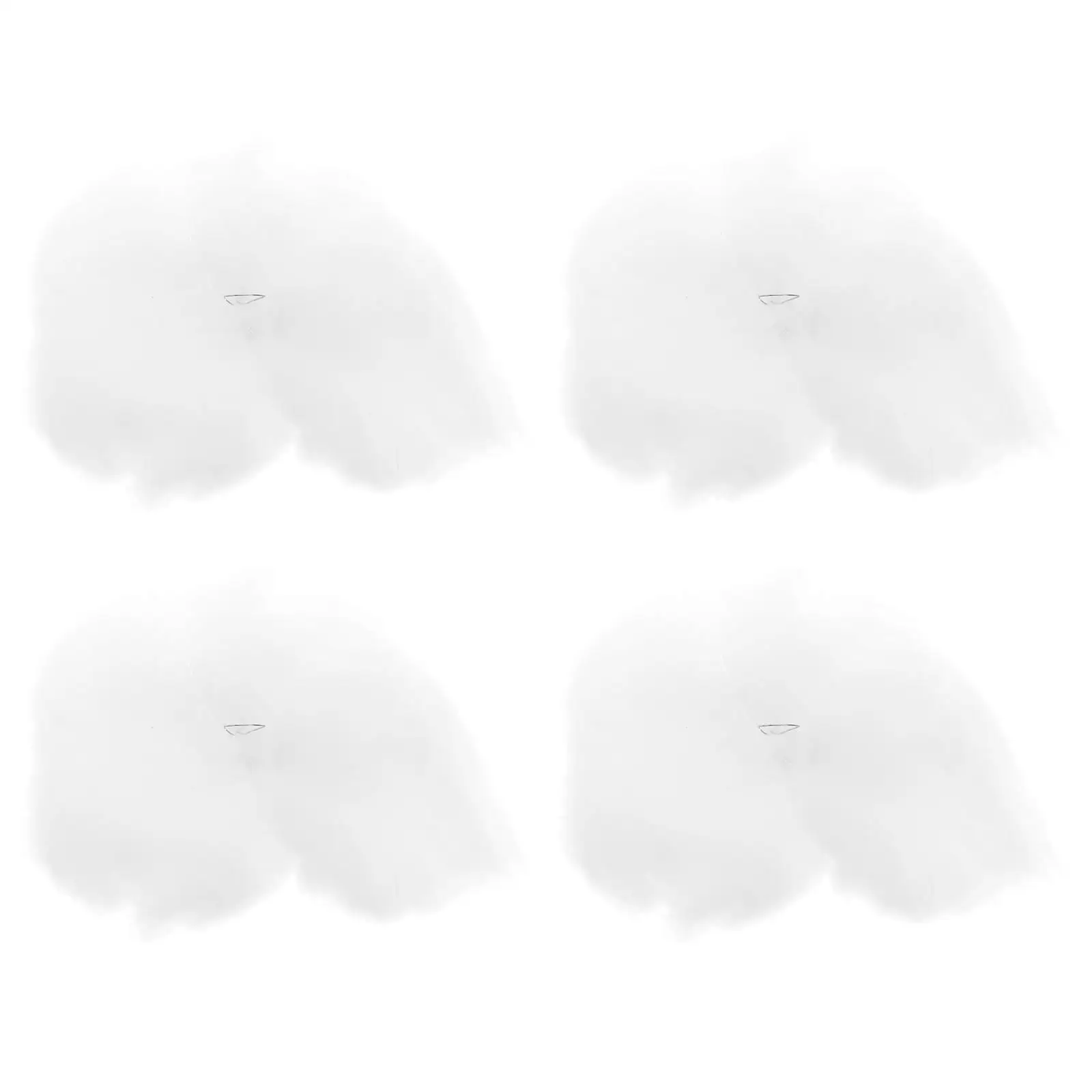 4 Pcs Simulated Cotton Cloud Decoration Dreamy Hanging Ornament DIY Pendant Baby Bridal Shower Room