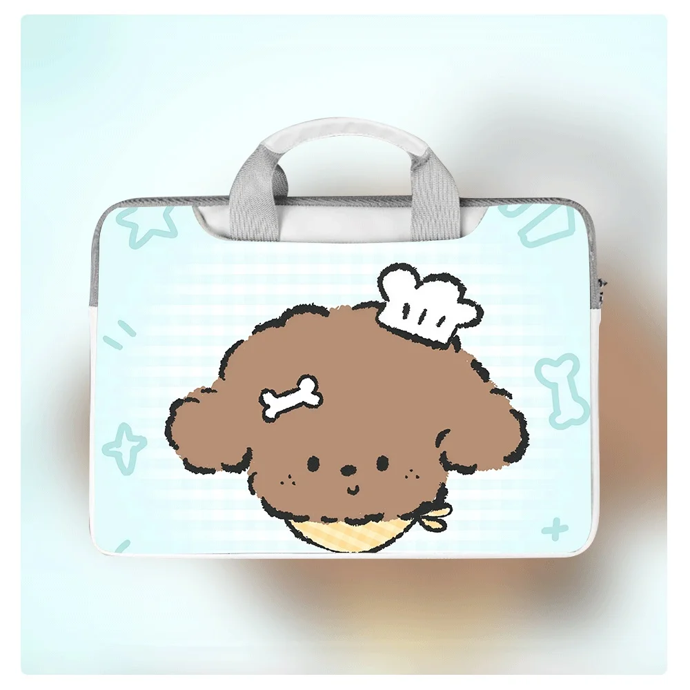 

Cute Dog Print Laptop Bag Cover Laptop Case for Macbook Case 13 14 15.6 16 Inch Macbook Air Storage Bag Briefcase Holiday Gift
