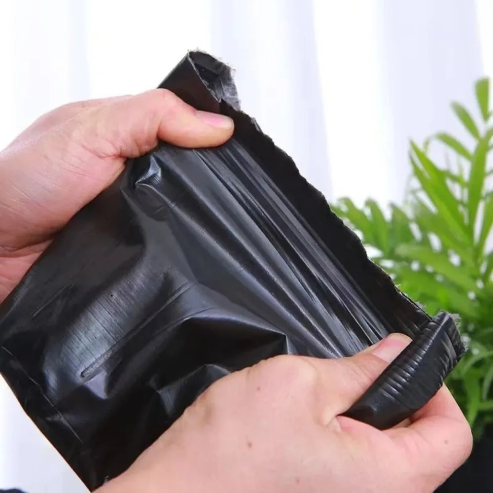 500pcs/set New Disposable Plant Propagation Pots Plastic Black Plant Nutrition Cups Cultivation Container Garden Tools