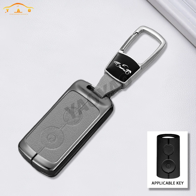 Alloy Motorcycle Key Case Cover For Yamaha Nmax NVX NVX155 QBIX AEROX XMAX XMAX300 JAUNS  Car Accessories