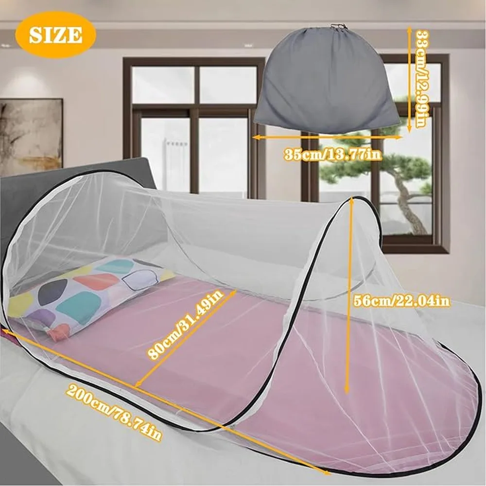 Mosquito Net For Camping Offers Reliably Comfortable Defense Provides Tear-resistant