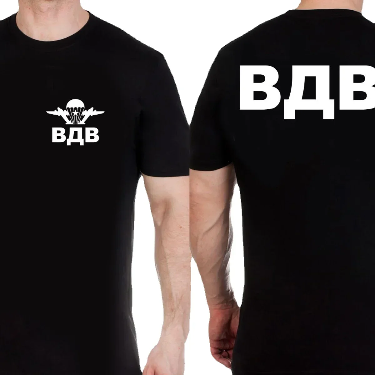 Russian Airborne Troops VDV Paratrooper Spetsnaz T-Shirt 100% Cotton O-Neck Short Sleeve Summer Casual Mens T-shirt