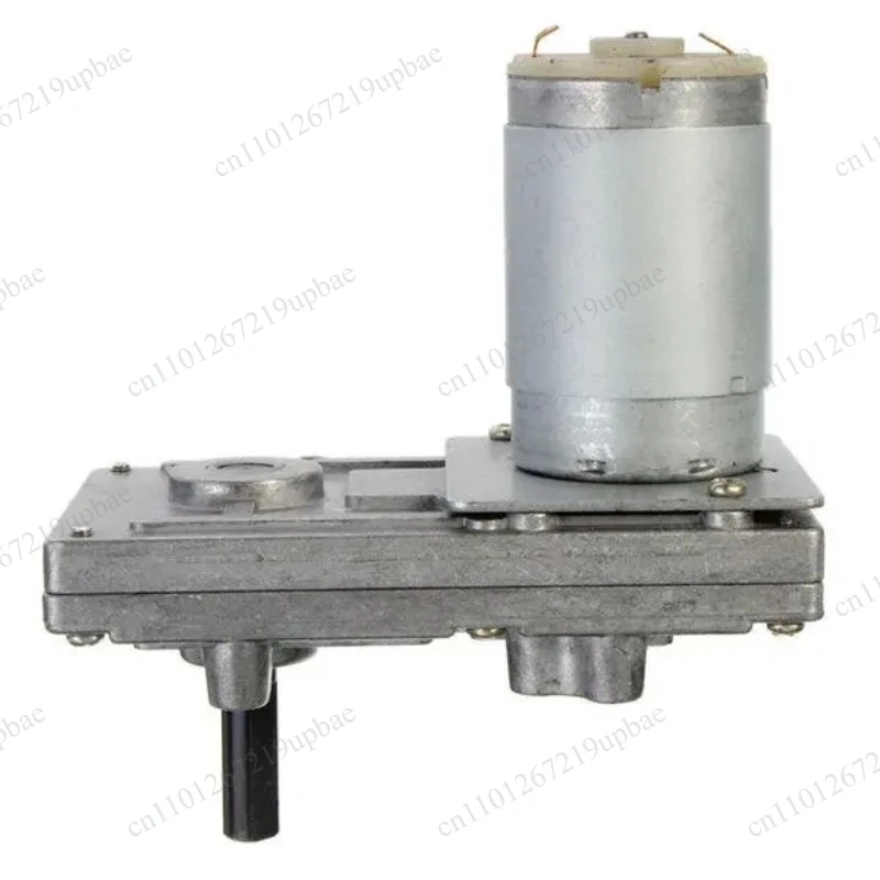 7-Shaped 555 Metal DC Gear Motor, 12V/24V Reciprocating Mechanism with Eccentric Wheel, 8-Hole Mounting