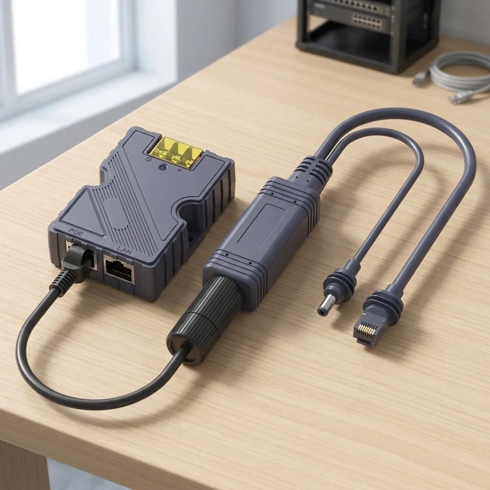 For PoE Splitter Adapter Kit 150W for Starlink Featuring For ESD Protection and High-Speed Gigabit Network Support