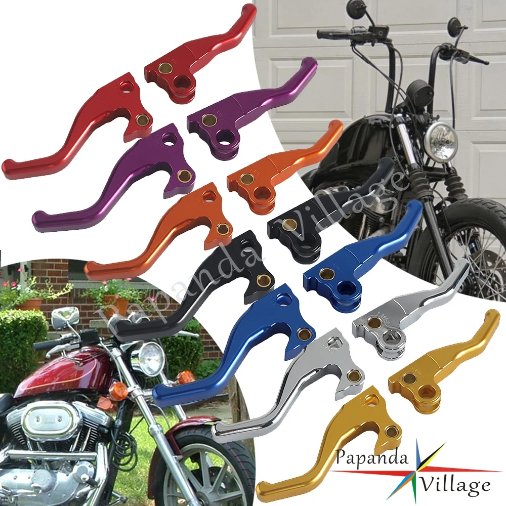 

Motorcycle Front Clutch Lever Brake Control Handle Lever For Harley Softail Fat Bob FXEF FLSTF Standard Springer Custom Heritage