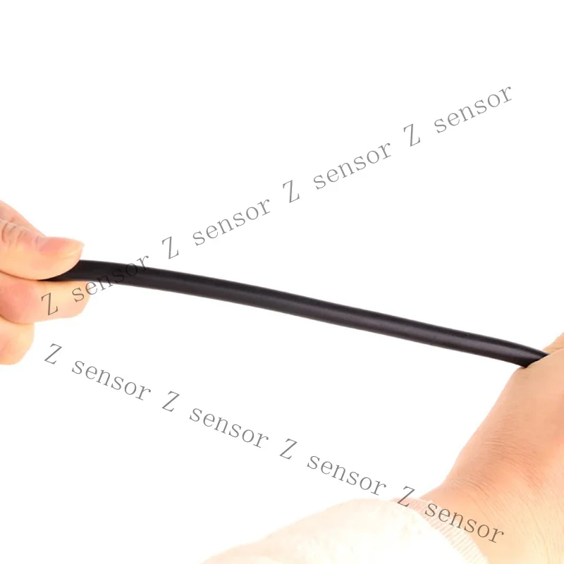 Z+ Black Brown Fluorine Rubber solid Round Sealing Strip O-ring Seal Cord  2-18mm