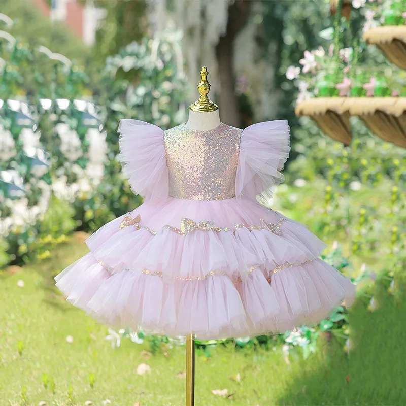 

Ball Gowns Dresses for Special Events Party Dresses Girl Dress for Young Girls Simple and Elegant Formal Dress Baby Girl Clothes