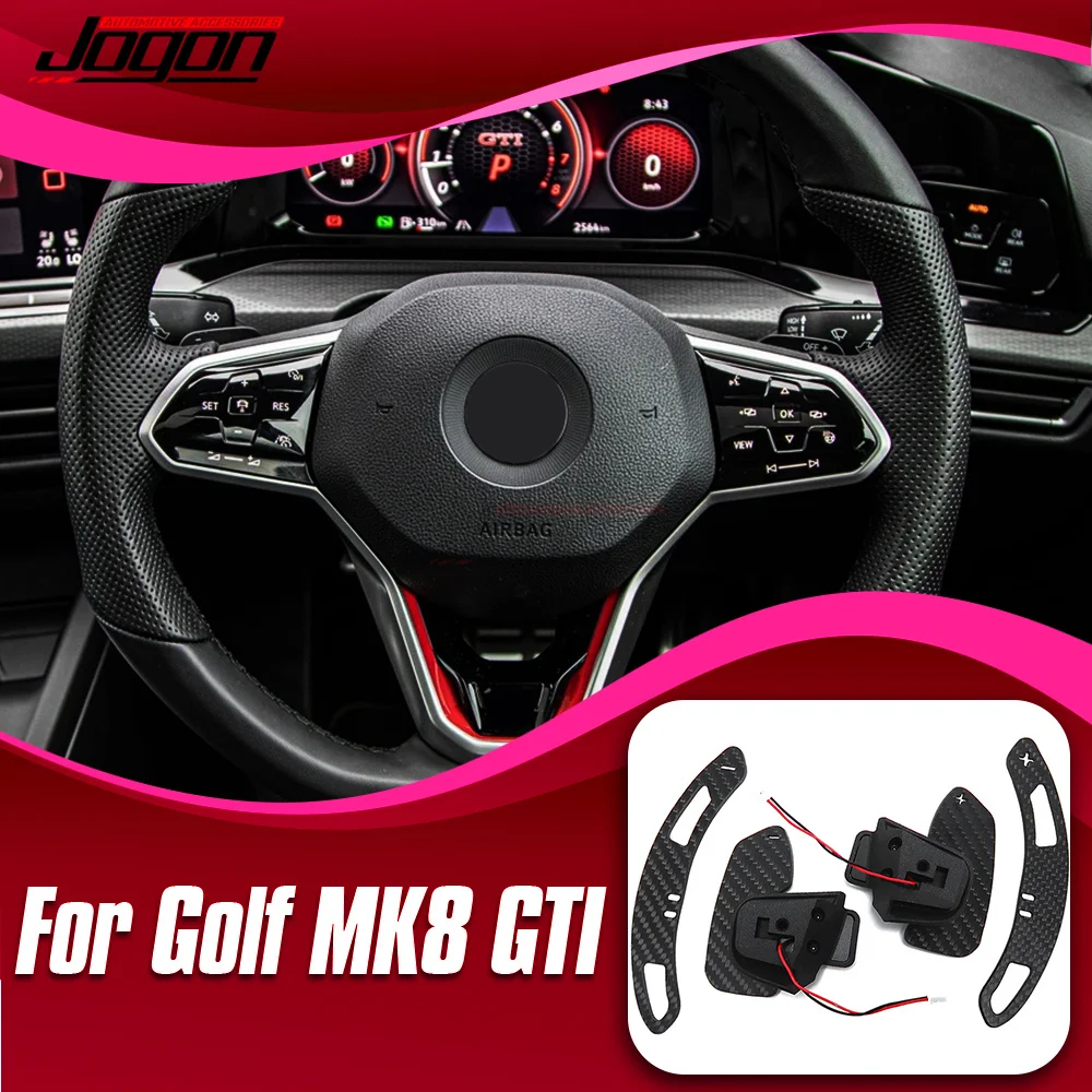 

Весло на рулевое колесо JOGON для VW Golf 8 MK8 R GTI R Line, магнитное весло переключателя передач, аксессуары для интерьера автомобиля, расширение DSG