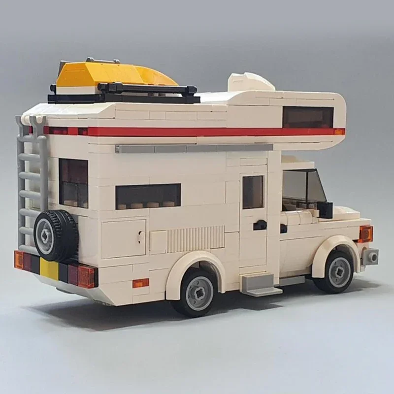 City Car Model Moc Gebouw Bakstenen 7-Stud Transport Mk2 Camper Technologie Modulaire Blokken Geschenken Kerst Speelgoed Diy Sets Assemblage