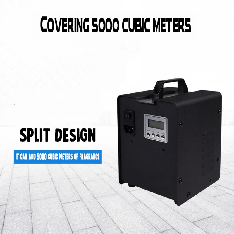 Difusor de aromaterapia, umidificador, amortecedor de ar, máquina difusora de aroma, fabricante de névoa ultrassônica essencial, silencioso, 5000m3