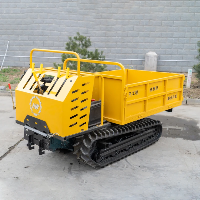 HW1500SL Dumper Crawler Transporter Suitable For Material Unloading Transport Work In Complex Terrain China Factory Custom