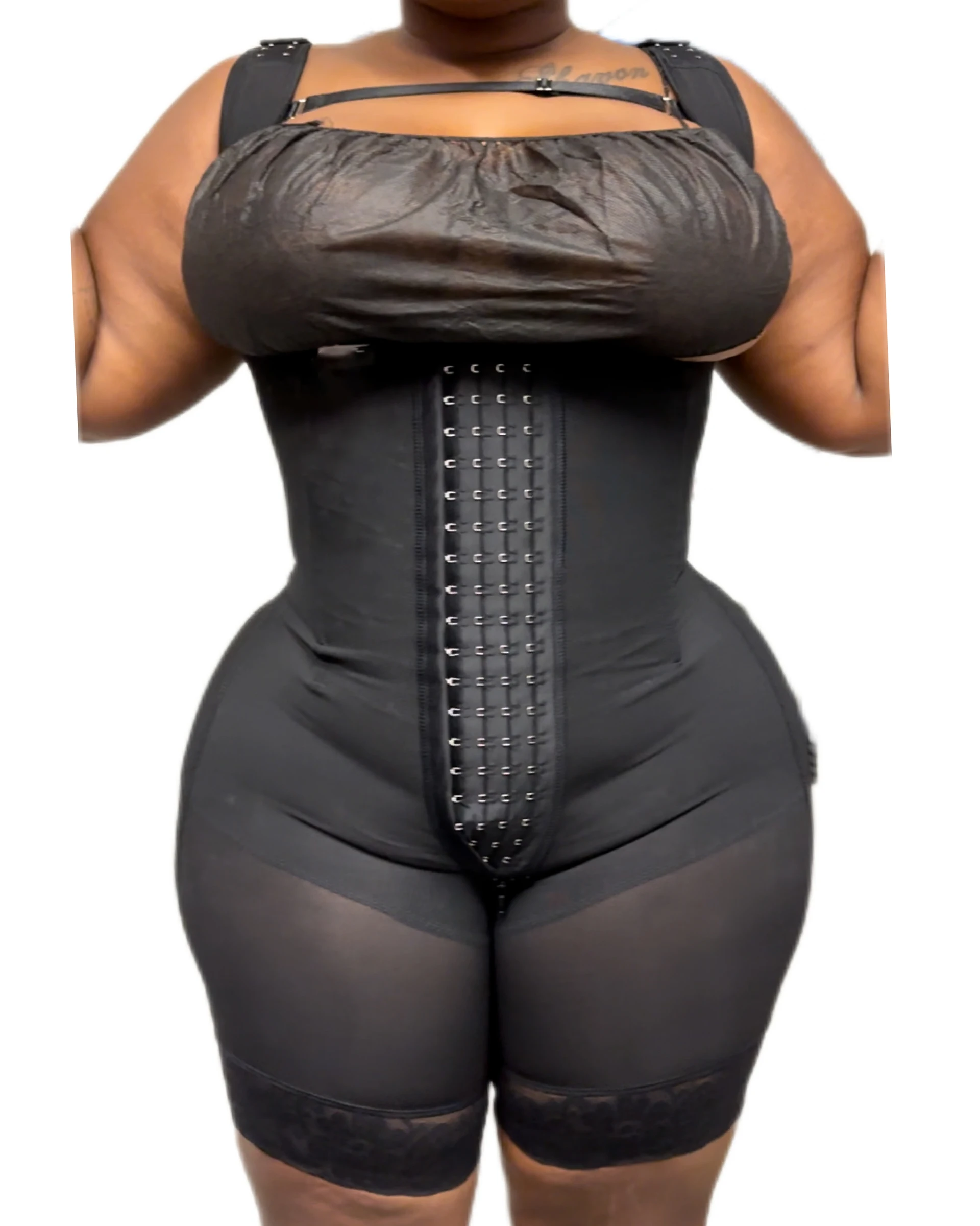 

fajas High Compression Open chest sleeveless jumpsuit Women Body Shapewear Waist Trainer Corset Shaping hip lifting underwear