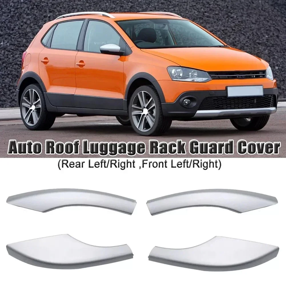 

Auto Roof Luggage Rack Guard Cover For CROSS 2007-2011 6Q0860145 6Q0860146 Silver Plasitc Roof Luggage Rack Guard Cover