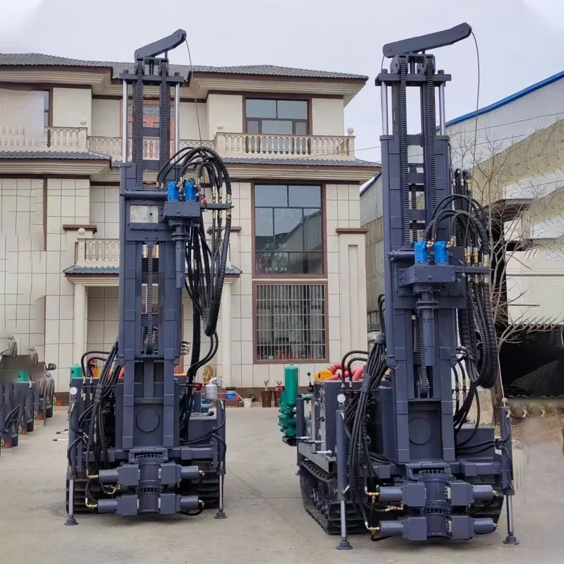 China Mud Pump Rotary Water Well Drilling Rig Machine Construction Works Truck Diamond Mine Rock Drill Water Well Drilling Rigs