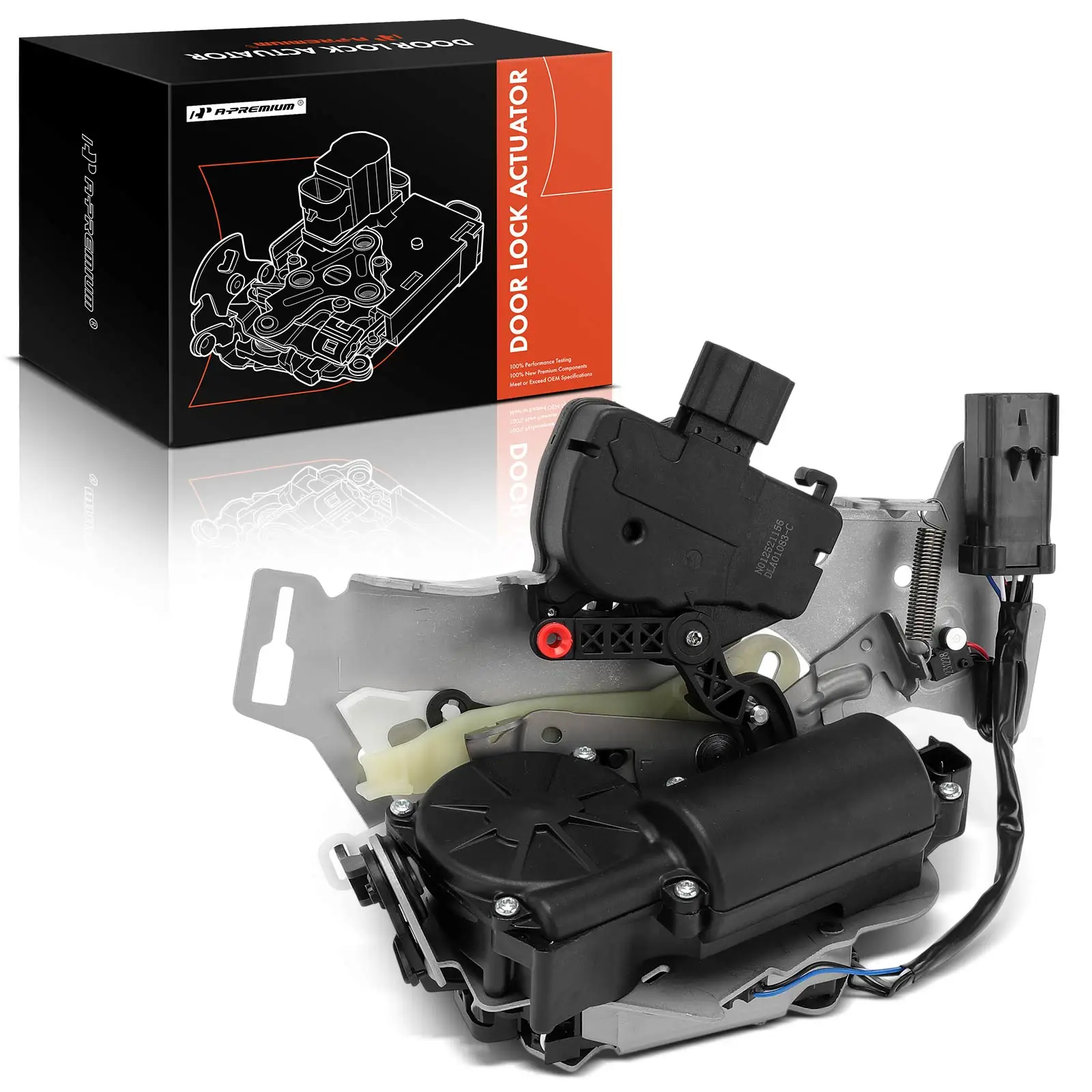 A-Premium Rear Left Door Lock Actuator for Dodge Grand Caravan 2008-2020 Chrysler Town & Country 2008-2016 Ram C V 2012-2015