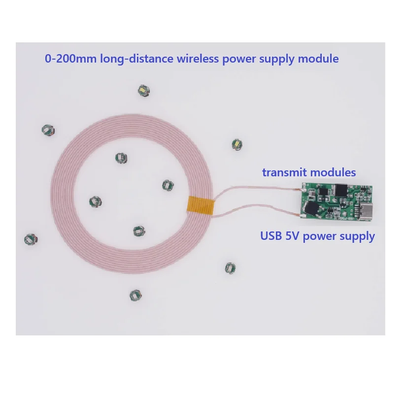 

USB remote wireless power supply lamp wireless transmission lamp XKT-F13