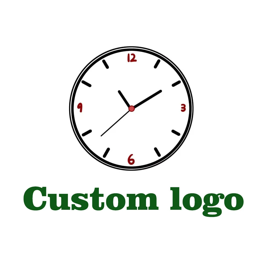 Customized dial logo/laser watch case strap customized text pattern multiple color logo