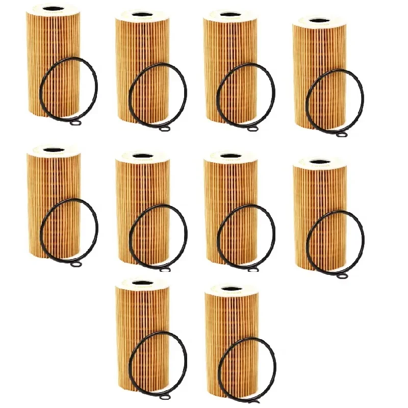 

10pcs Oil Filter for Diesel GENESIS G70 HYUNDAI ix35 2.0CRD SANTAFE TUCSON KIA SORENTO SPORTAGE 2.0 STINGER 2.2 26320-2F100