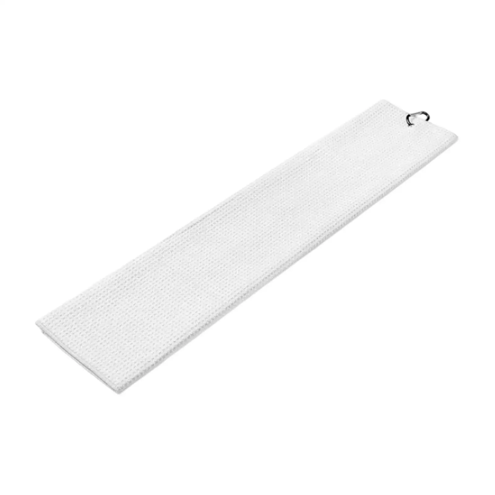 

Супервпитывающее трехслойное полотенце из микрофибры для гольфа с карабином, быстросохнущая салфетка для чистки сумок для спортзала и гольфа