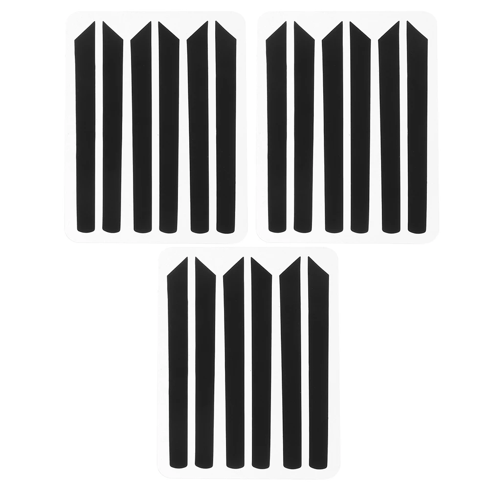 

3 Sheets Eyelash Lifting Pads Silicone Lash Lift Shields Flexible Curler Refill Pads for Safe Comfortable Lash Curling At Home