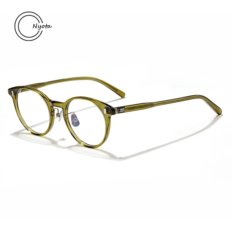 2024 New Y7285 Acetate Glasses Frame Men Hight Quality Retro Optical Eyewear Myopia Reading Women Personalized Trend Eyewear