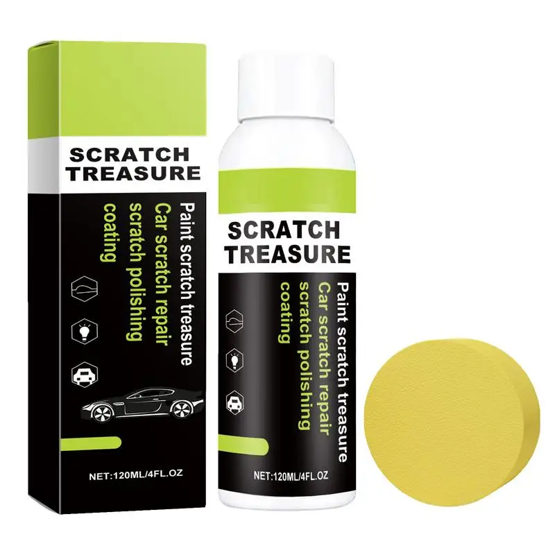 

Car Scratch Repair Automotive Scratch Removal Kit Vehicle Scratches Repair Paste Car Scratch Remover With Sponge