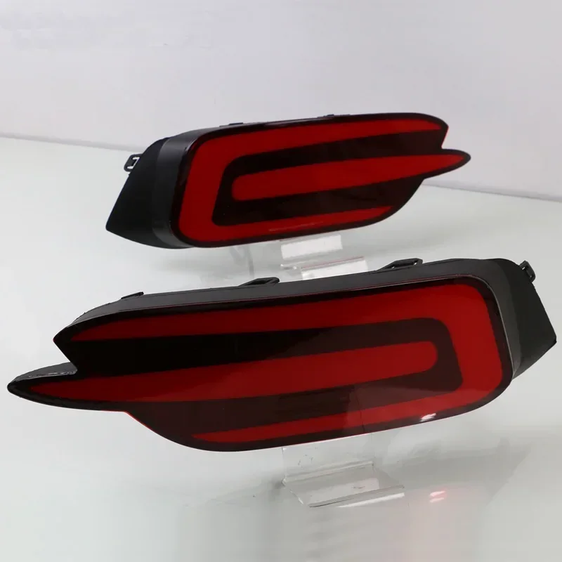 

Автомобильный светодиодный отражатель, бампер, задние фонари для Honda Civic Sedan 2016 2017 2018 2019, резервные фонари, стоп-сигнал, задние фонари
