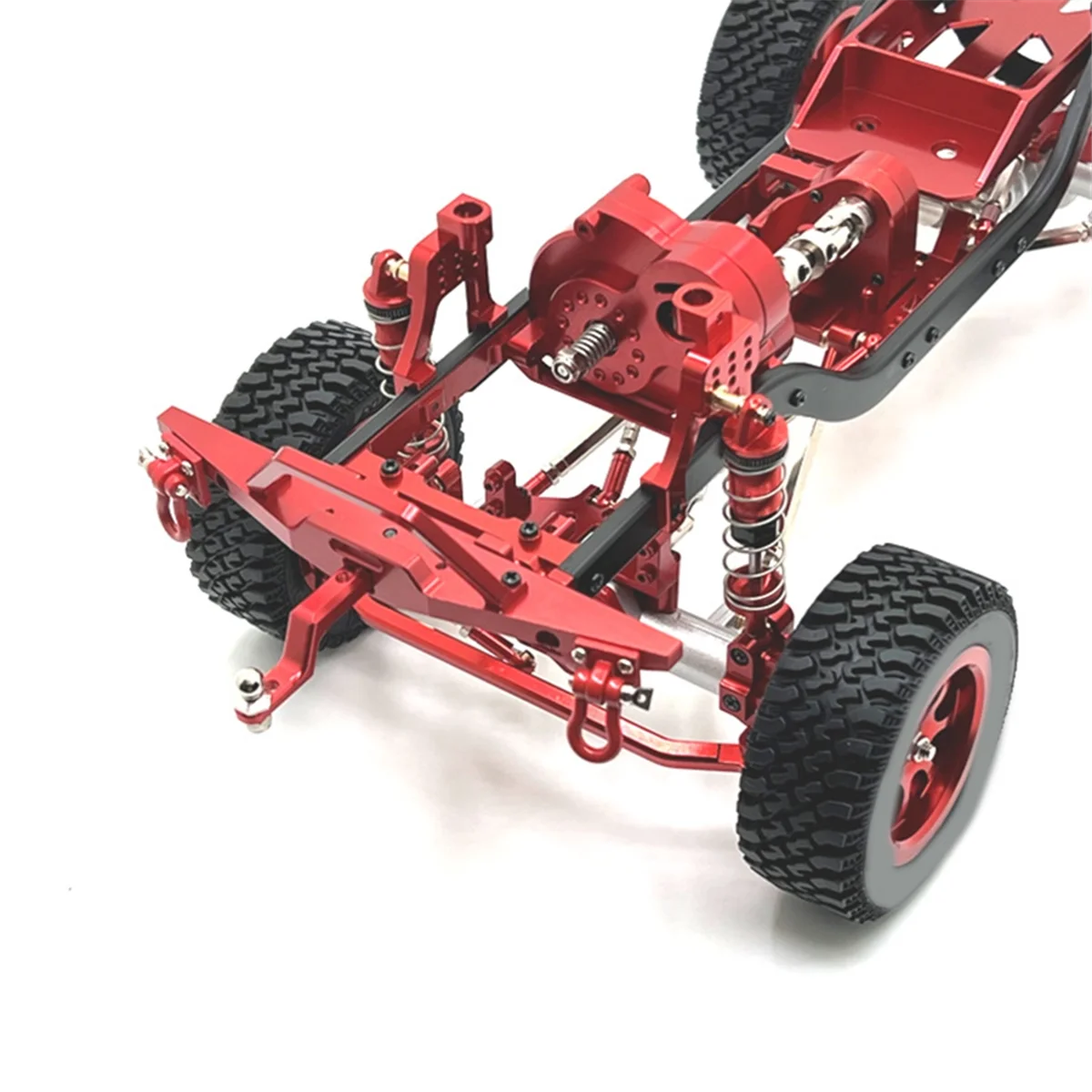 

Innovative For 1/12 MN128 Wrangler RC Car Parts Front And Rear Bumper Kit Black