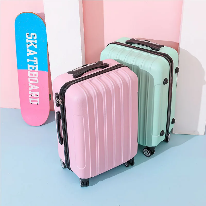 New High Quality Lightweight Suitcase Password Lock Luggage Travel Bag on Wheels 20 inch Cabin Trolley Case 22/24/26/28 Inch