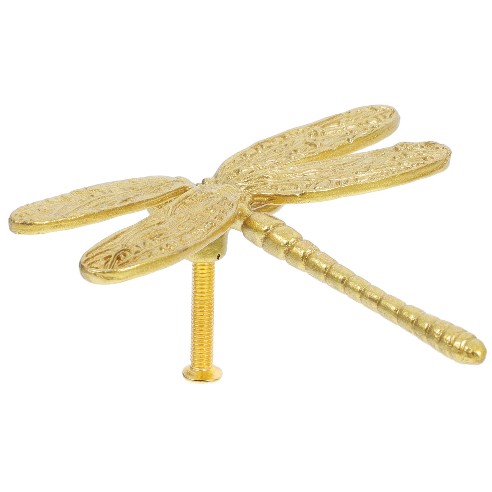 

1 set Brass Cabinet Knobs Handles Golden Decorative Cute Drawer Furniture Pulls Dresser knobs butterfly animal dragonfly metal