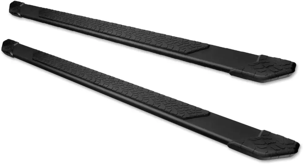 

5" TI Style Matte Black Aluminum Side Step Rail Running Boards jz Compatible with 05-22 Toyota Tacoma Access (Extended) Cab