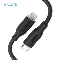 Anker Type C PowerLine III Flow 641 Skin Friendly MFi USB C to Lightning Charging USB Cable for iPhone 12 13 14 pro max