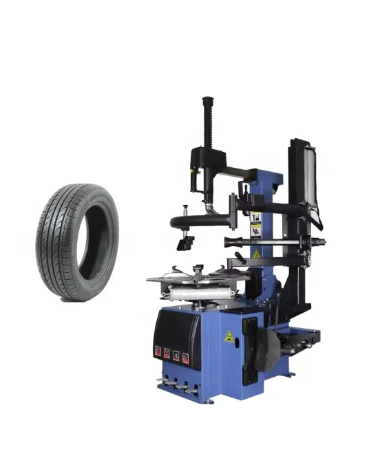 Fully Automatic Tire Changer Machine HD-596 110/220/380/415V Power 1.1kW/0.75kW Motor 8-10 Bar Pressure