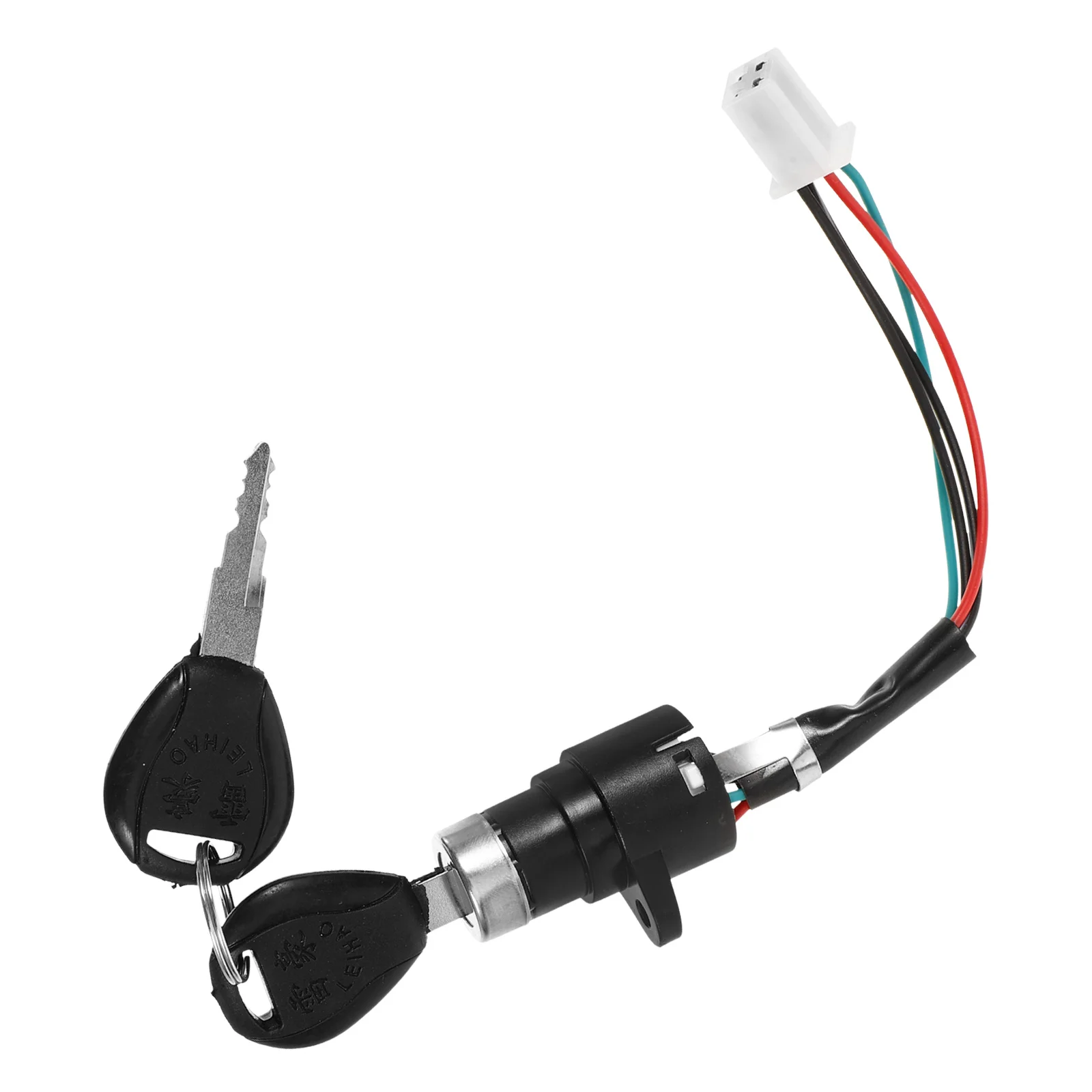 

Motorcycle Ignition Switch Keyed Replacement for Jh70 Scooter Durable Easy Install Ignition Switch with Key Atv Parts